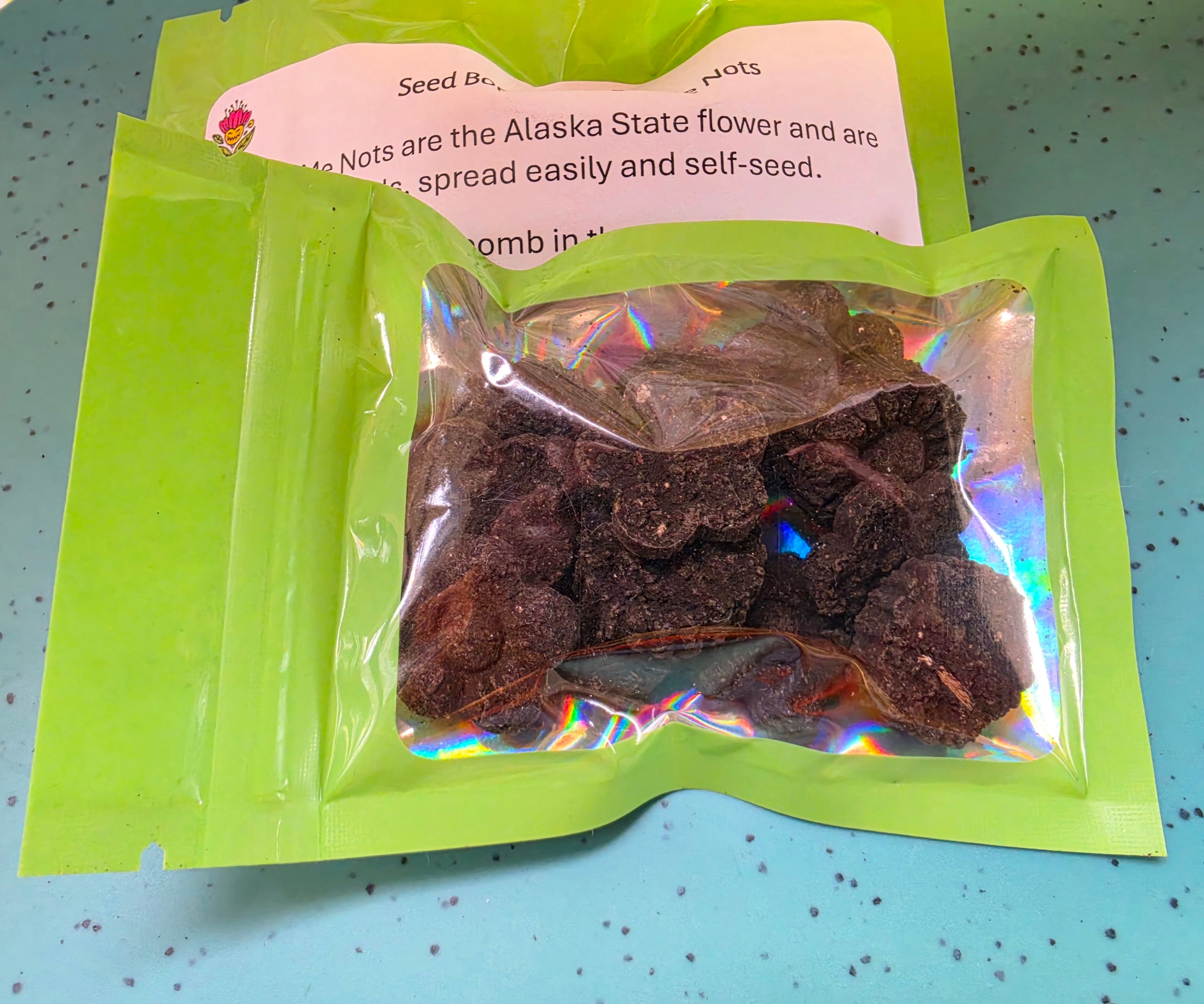 Forget Me Not Seed Bombs