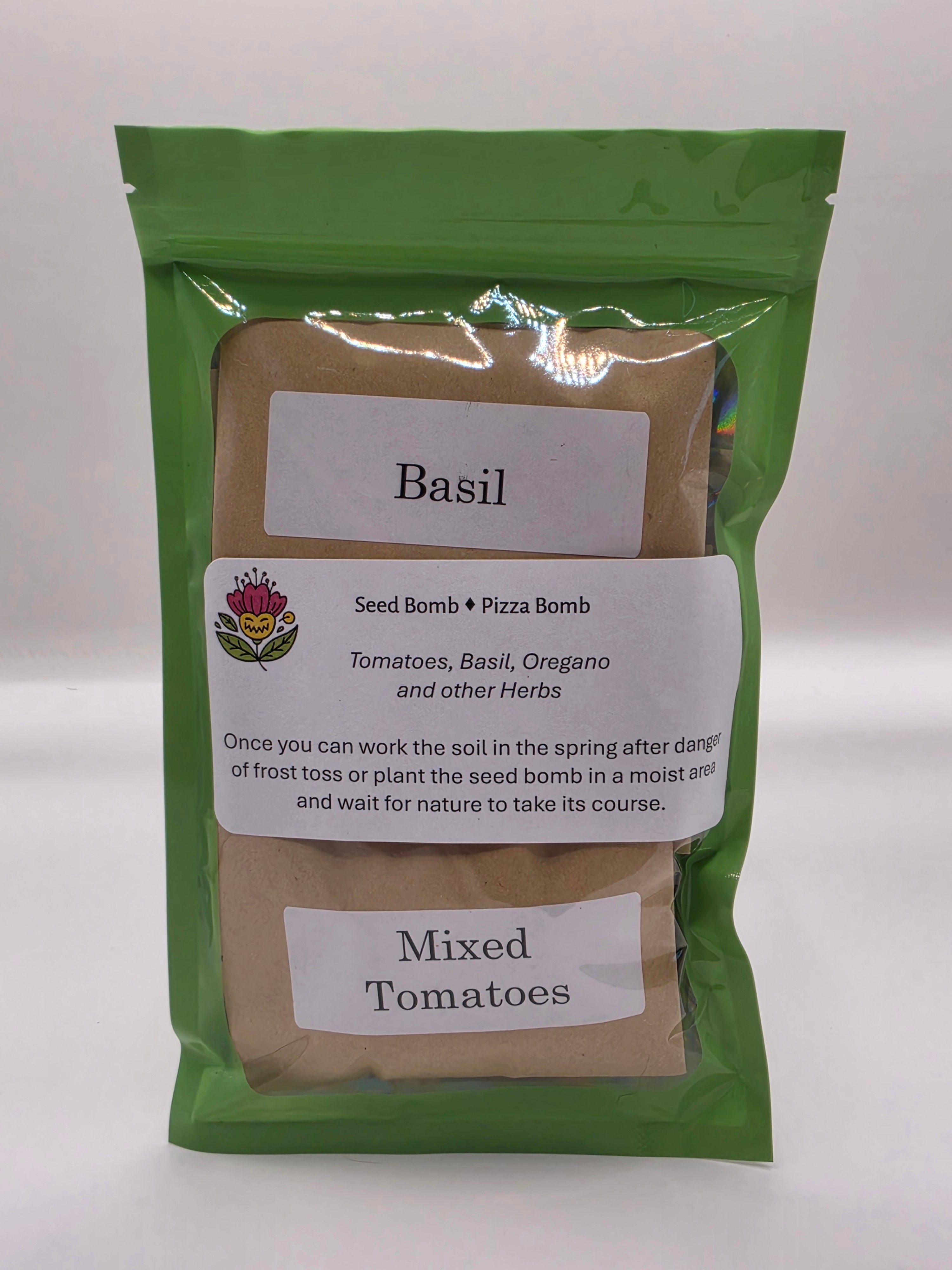 Pizza Bomb Seed Bomb KIT