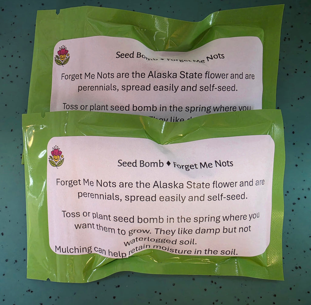 Forget Me Not Seed Bombs
