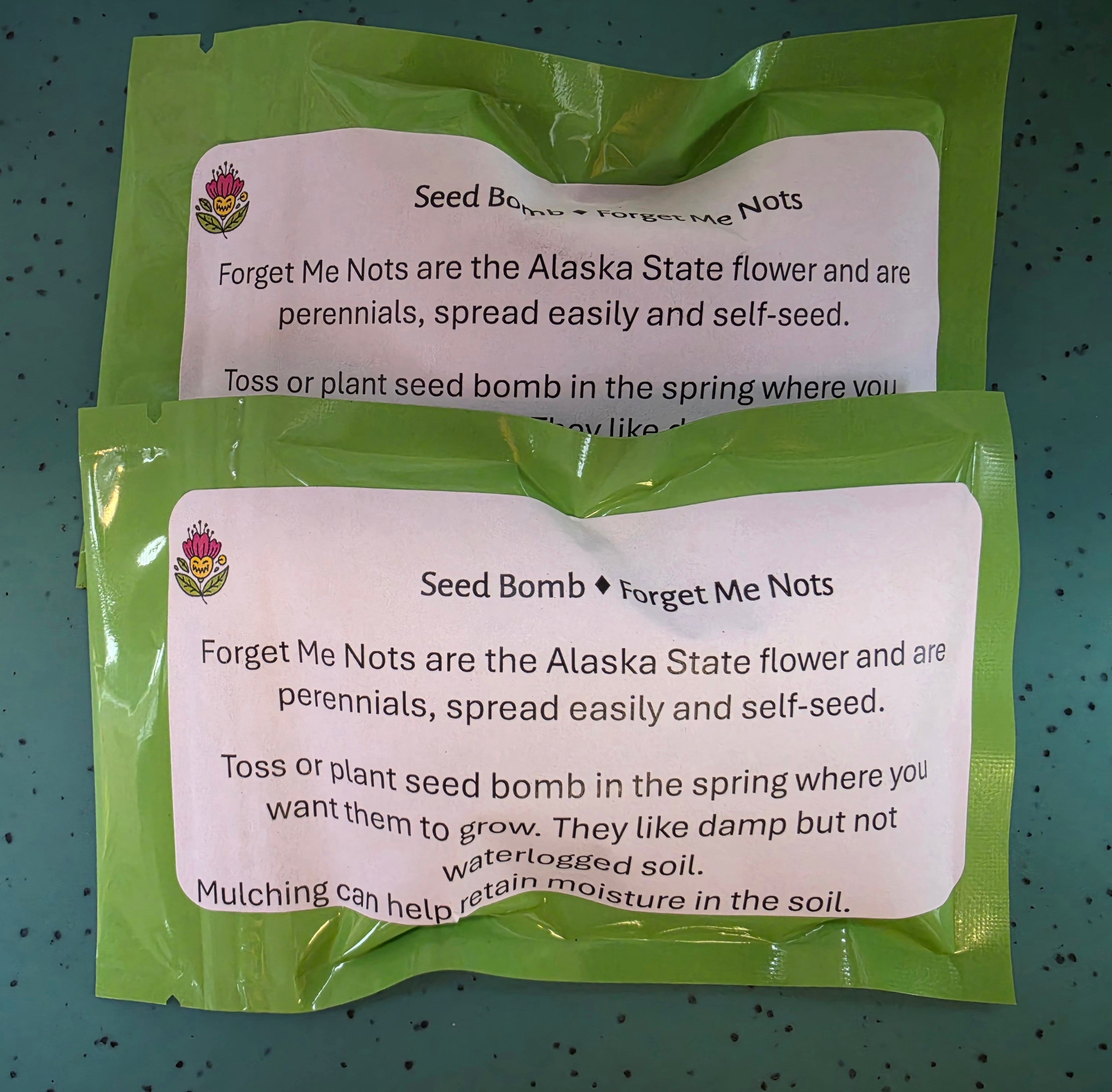 Forget Me Not Seed Bombs